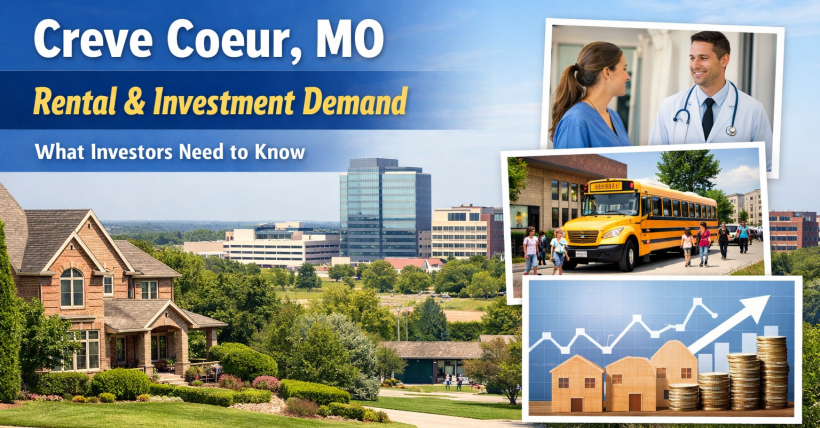 Creve Coeur, MO Rental Market: Investment & Rental Demand Explained